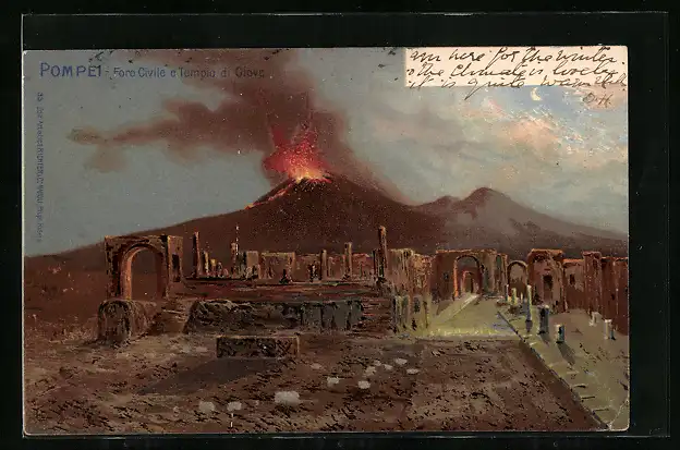 AK Pompei, Foro civile e Tempio di Giove, Vulkan