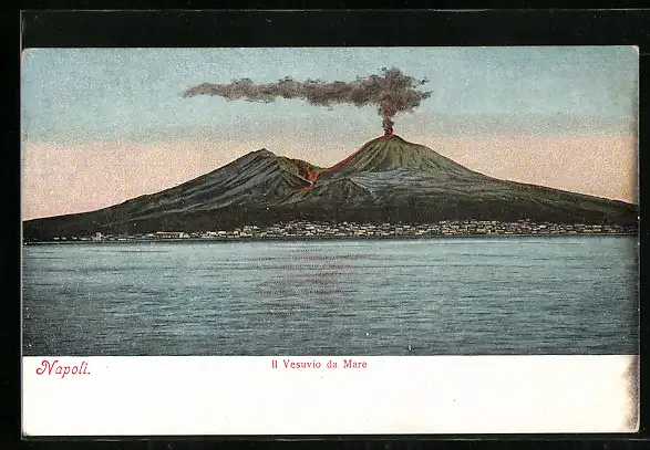 AK Napoli, Il Vesuvio da Mare