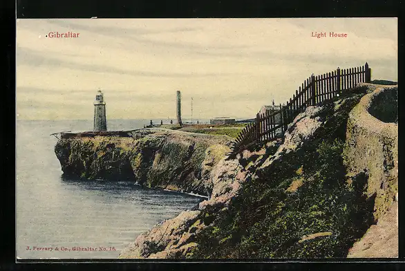 AK Gibraltar, Light House, Leuchtturm