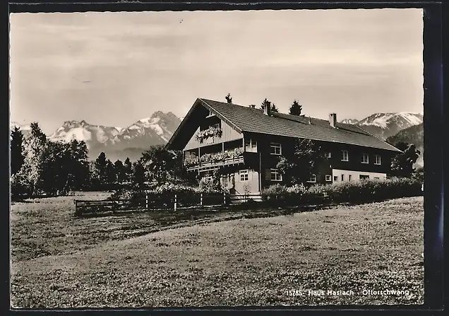 AK Ofterschwang /Allgäu, Pension Haslach