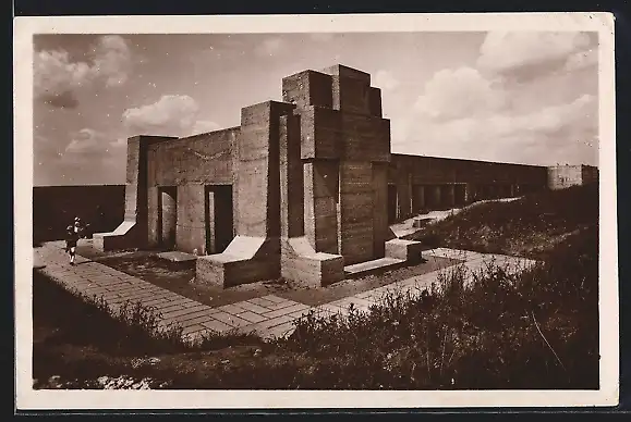 AK Thiaumont, Monument de la Tranchée des Baionnettes