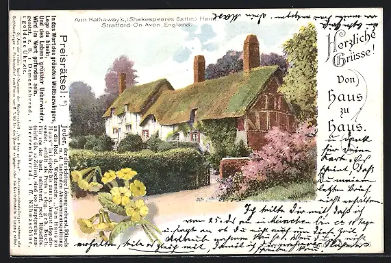 AK Stratford-upon-Avon, Ann Hathaway`s Heim (Shakespears Gattin)