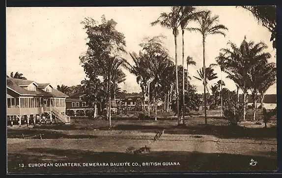 AK Demerara, European Quarters, Demerara Bauxite Co.