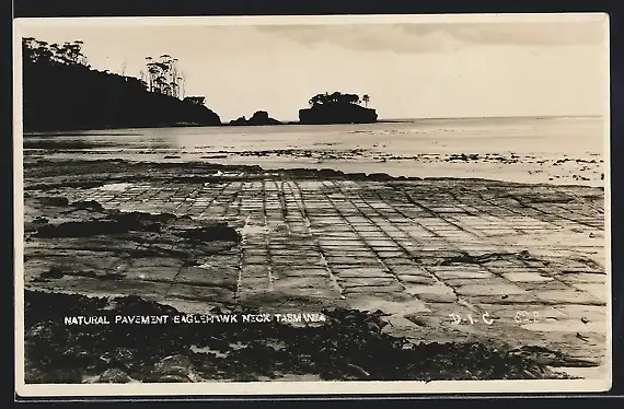 AK Eaglehawk Neck /Tasmania, Natural Pavement