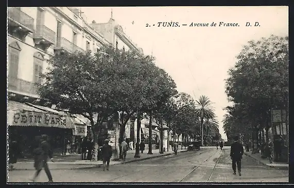 AK Tunis, Avenue de France