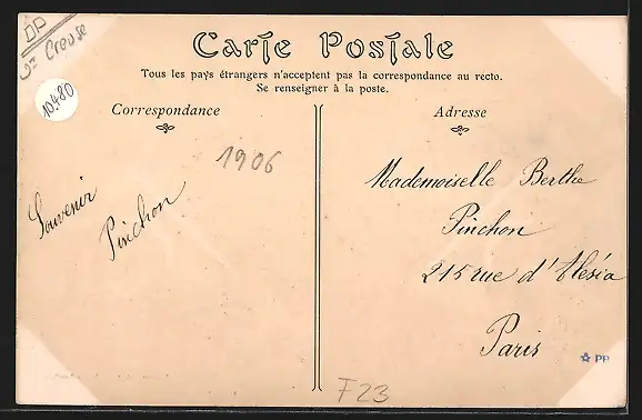 AK Châtelet, Usine des Mines d`Or, près Évaux-les-Bains et Chambon-sur-Voucize, vue générale