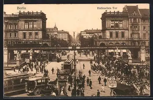 AK Berlin-Kreuzberg, Hallesches Tor