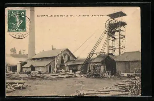 AK La Chapelle-sous-Dun, Les Mines, Le Puits Neuf