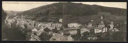 Klapp-AK Plombières-les-Bains, Vue Panoramique, prise de la Chapelle Saint-Joseph