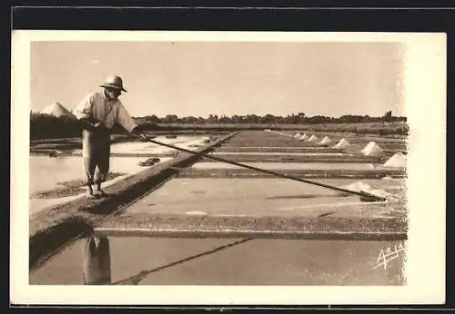 AK Ile d`Oleron, Marais Salants, Salzgewinnung