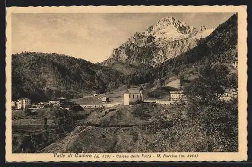 AK Valle di Cadore, Chiesa della Pietà, M. Antelao