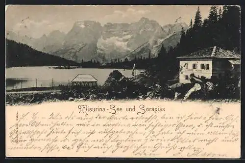 AK Misurina, Misurina-See und Albergo Misurina