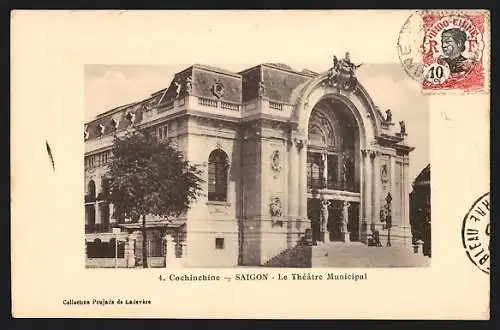 AK Cochinchine-Saigon, Le Theatré Municipal