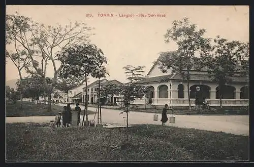 AK Tonkin, Langson, Rue Servières