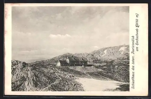 AK Schiestlhaus, Berghütte des österreichischen Toruistenklub am Hochschwab