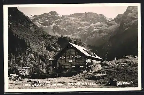 AK Hans Wödlhütte gegen Hochwildstelle