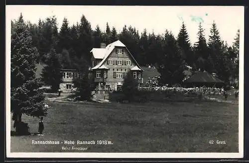 AK Hohe Rannach, Blick zum Rannachhaus