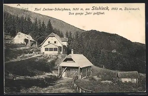 AK Karl Lechner-Schutzhaus am Stuhleck