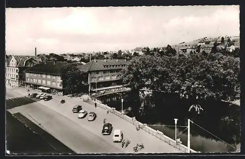 AK Stolberg /Rhld., Strassenpartie an der Ellermühle