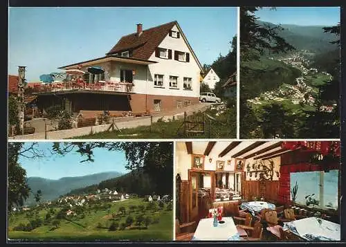 AK Bad Herrenalb-Gaistal, Pension-Restaurant Waldcafe