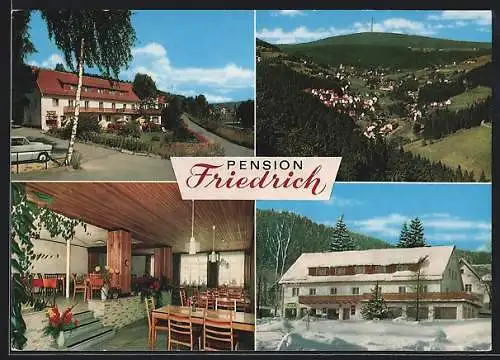 AK Warmensteinach i. Fichtelgebirge, Pension Karl Friedrich