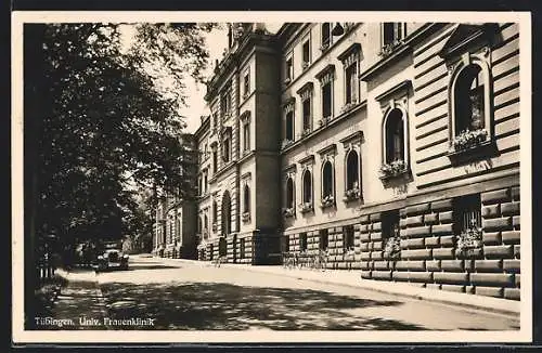 AK Tübingen, Univ. Frauenklinik im Sonnenlicht