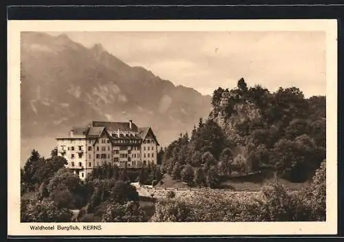 AK Kerns, Waldhotel Burgfluh