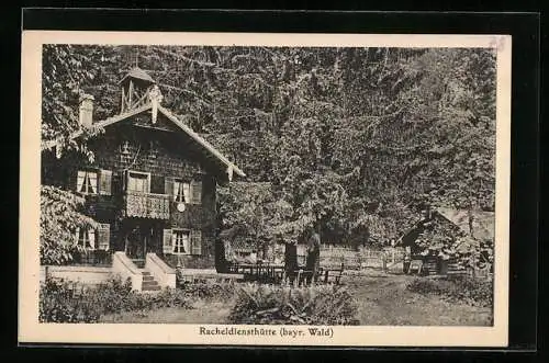 AK Racheldiensthütte, Berghütte im bayrischen Wald