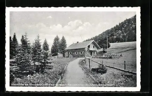AK Toni-Hütte, Berghütte am Risserkopf