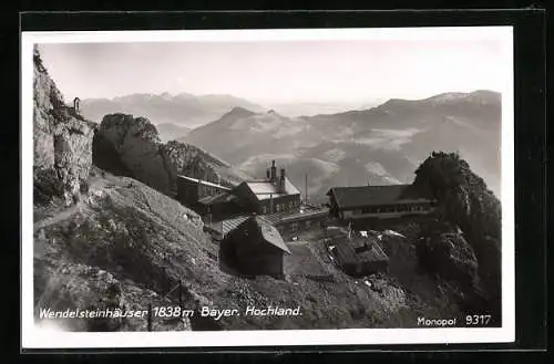 AK Wendelsteinhaus, Berghütten im Bayerischen Hochland