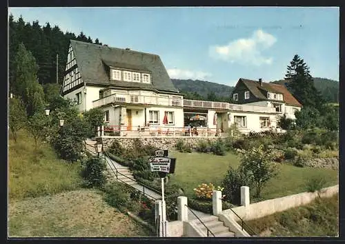 AK Gierskopp /Olsberg, Hotel-Pension Haus Tanneck