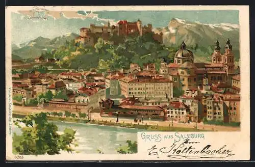 Lithographie Salzburg, Gesamtansicht