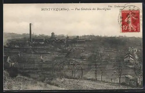 AK Montvicq, Vue Générale des Bourdignas