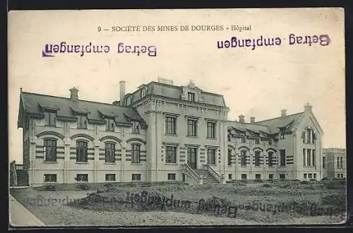 AK Dourges, Société des Mines, Hôpital