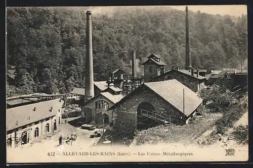 AK Allevard-Les-Bains, Les Usines Métallurgiques