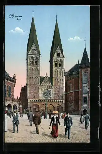 AK Bremen, Ortspartie am Dom