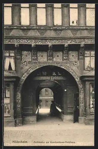 AK Hildesheim, Architektur am Knochenhauer-Amtshaus