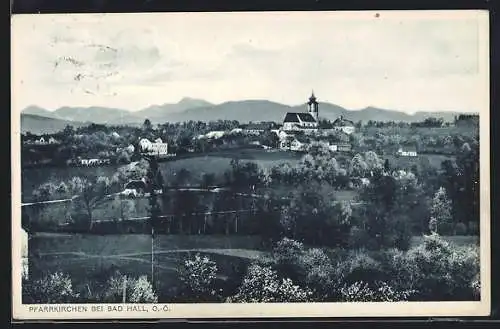 AK Pfarrkirchen bei Bad Hall, Gesamtansicht aus der Ferne