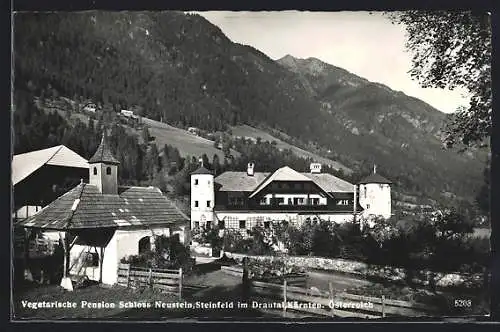 AK Steinfeld im Drautal, Vegetarische Pension Schloss Neustein