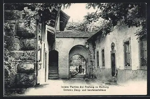 AK Aarburg, Festung zu Aarburg, Unteres Zeug- und Leutenantshaus