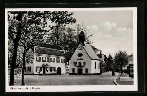 AK Rhöndorf a. Rh., Gasthaus zur Alten Kapelle