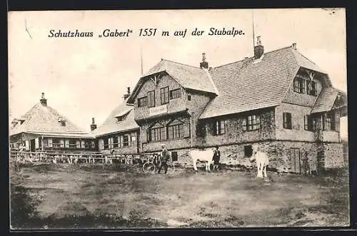 AK Schutzhaus Gaberl auf der Stubalpe