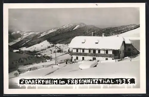 AK Zdarsky-Heim im Fröschnitzthal