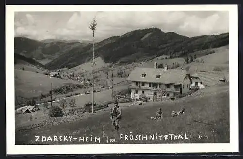 AK Zdarsky-Heim im Fröschnitzthal