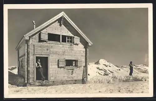 AK Hörnlihütte, Berghütte mit Umgebung