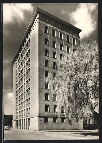 AK Erfurt, Partie am Hochhaus