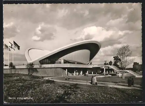 AK Berlin, Blick auf die Kongreshalle