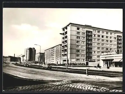 AK Karl-Marx-Stadt, Die Wilhelm-Pieck-Strasse