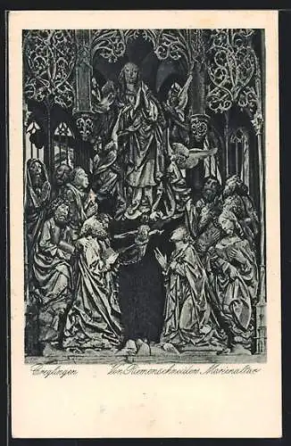 AK Creglingen, Von Riemenschneiders Marienaltar