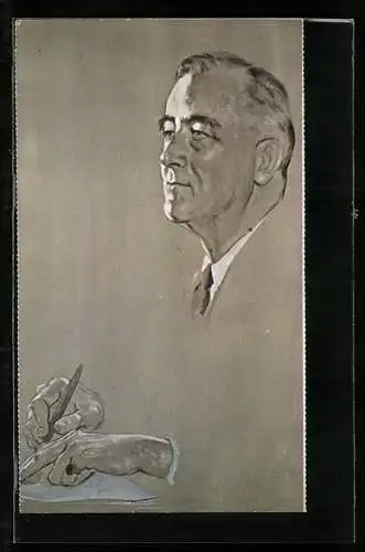 AK Franklin D. Roosevelt, Präsident der USA